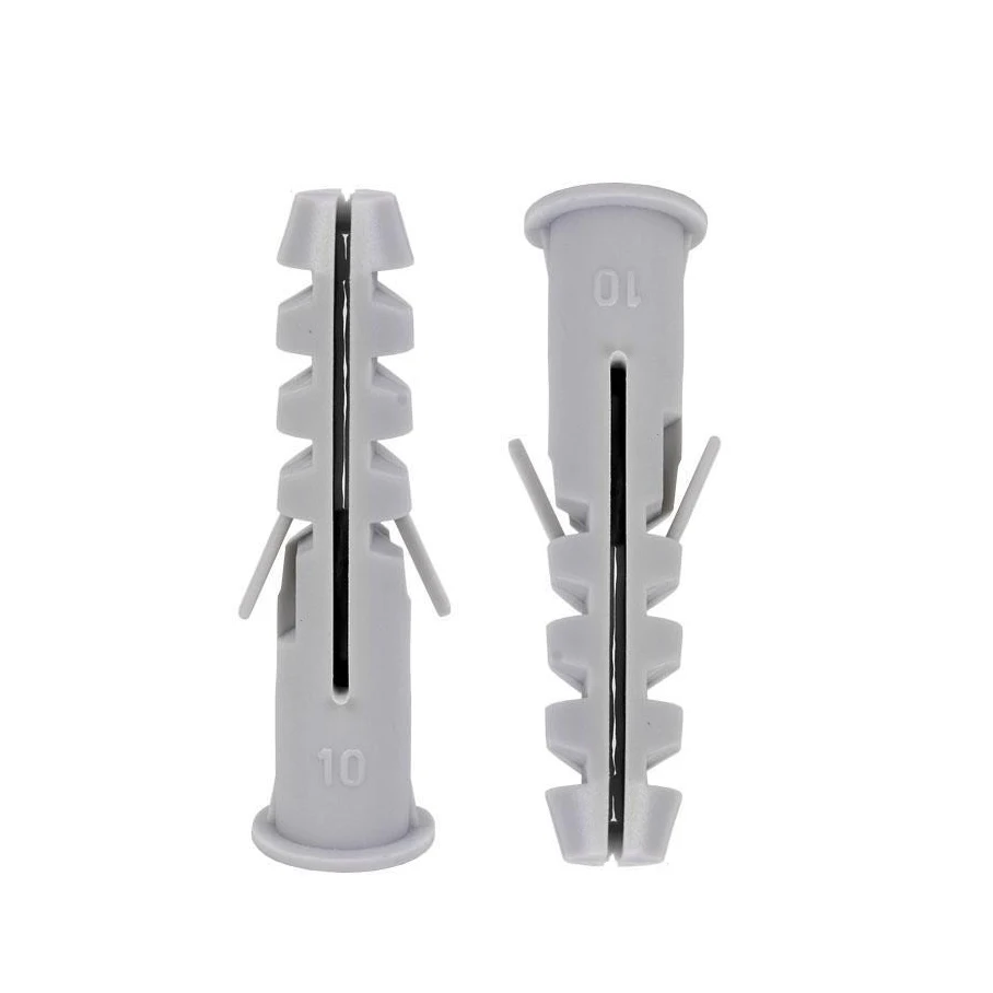 UNIVERSAL WALL RAWL PLUGS PLASTIC EXPANDABLE PLUGS 5 6 7 8 10 12mm MULTIPLE QTYS