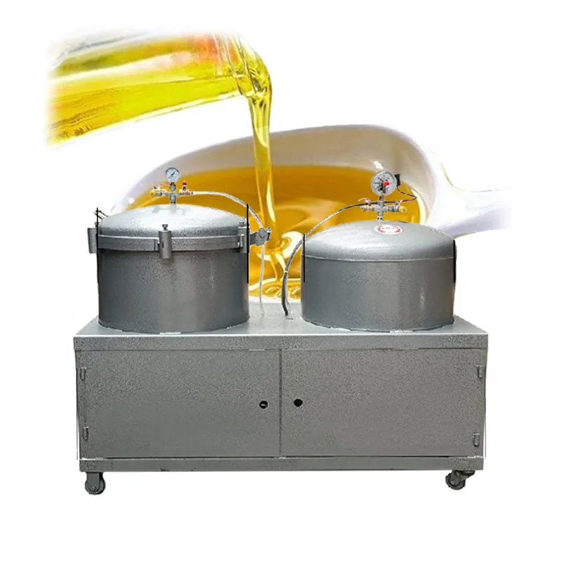 Cold And Hot Oil Filtration Equipment At Low Price Edible Oil Filter Machine