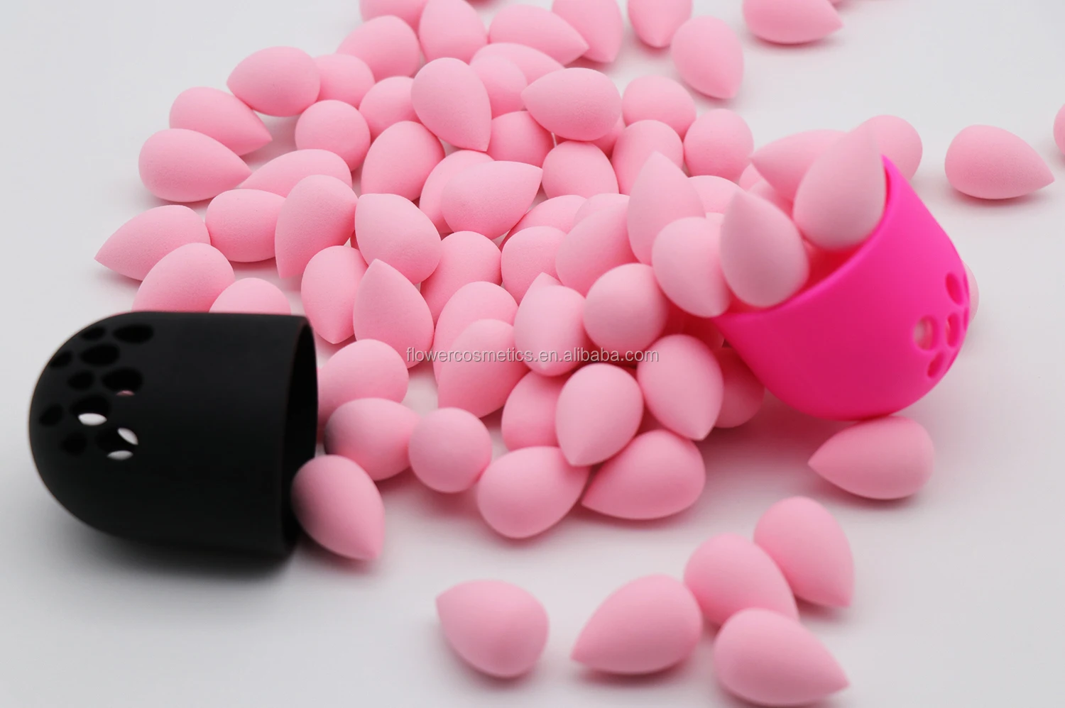 Flower Cosmetic Mini Sponge Tools Latex Free Hydrophilic Mini Blenders Sponge For Topical Use