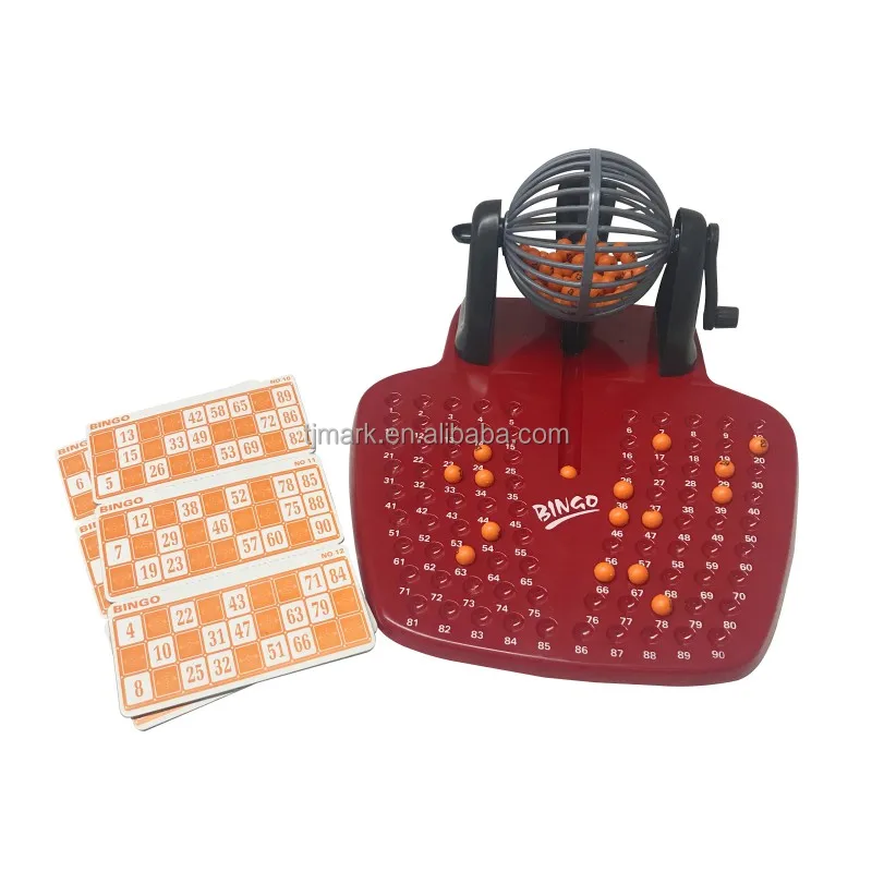 GARDEN OUTDOOR TOYS POPULAR PLASTIC BINGO LOTTO GAME SET FOR KIDS FUN