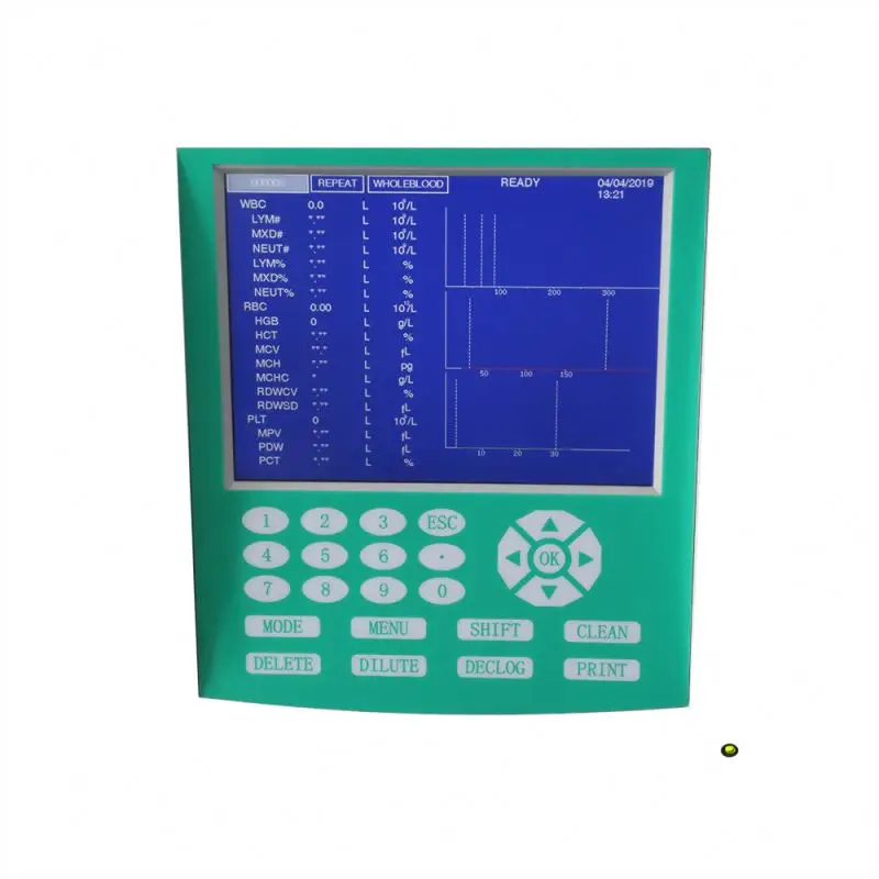 Automatic blood cell counter hematology analyzer valve mini hematology blood analyzer haematology analyzer 3parts