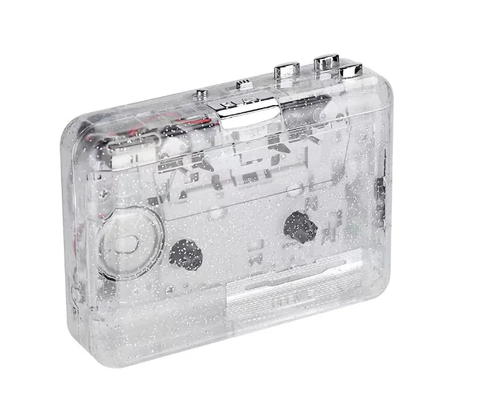 cassette to MP3 cassette to MP3 type-c interface Walkman Classic fully transparent case