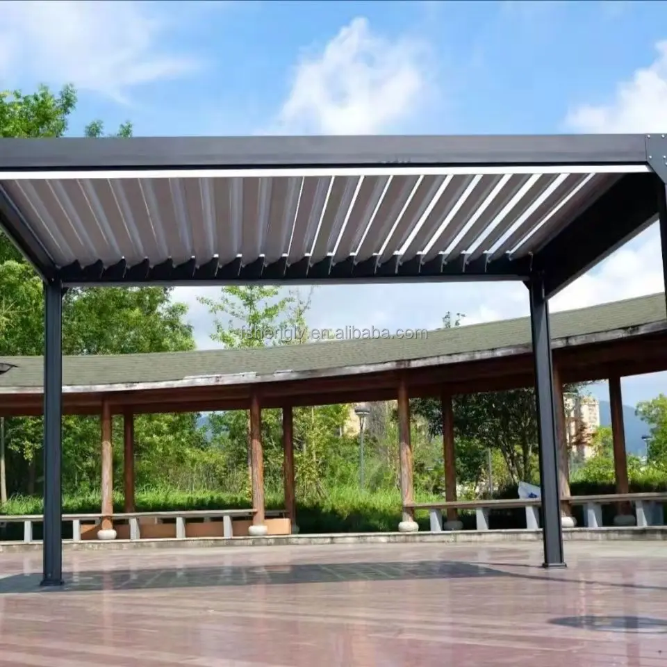 12x12 gazebo umbrella winter cabin price retractable street rattan flooring for metal outdoor cobertura para flat roof gazebo