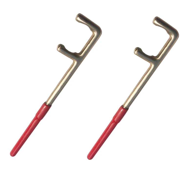 Hot sell be-cu valve handle Non sparking f type wrench  explosion proof f type wrench