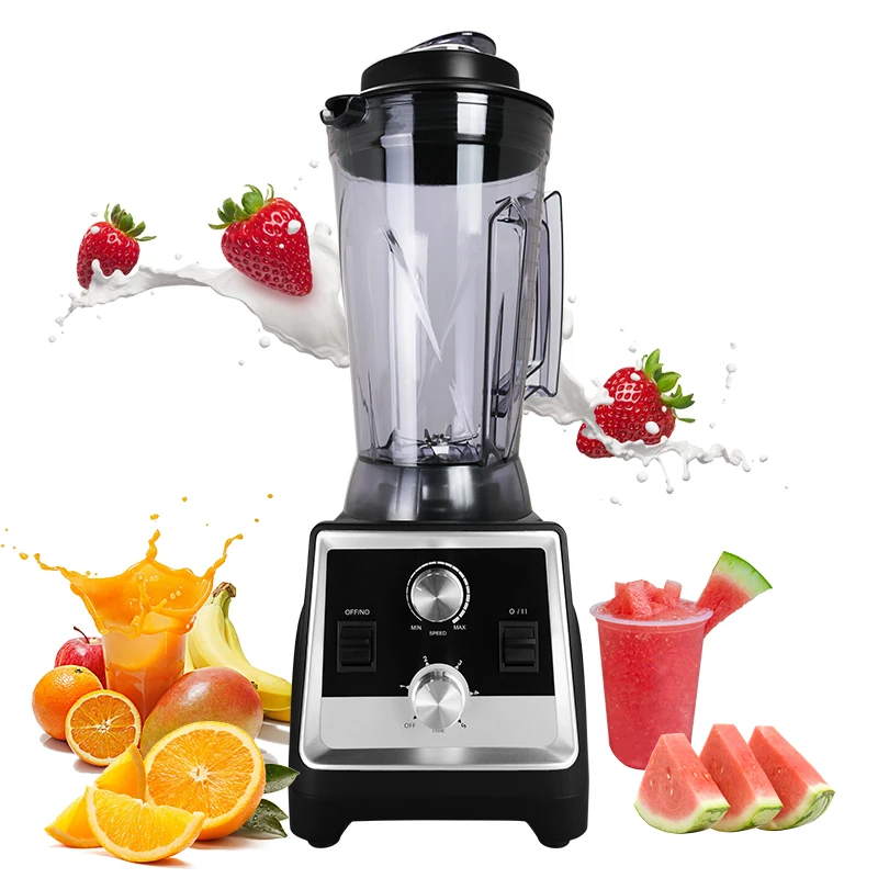 mondial blender 2L 3L 4L 5 liter heavy duty multifunctional blender with plastic housing commercial milk tea nutrition blender