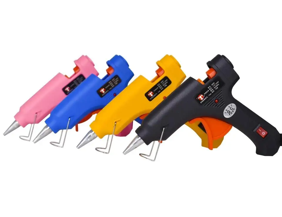 Hot Sale Mini Hot melt Glue Gun 20W High Temperature Silicone Gun DIY Projects Repairs  Artistic Creation