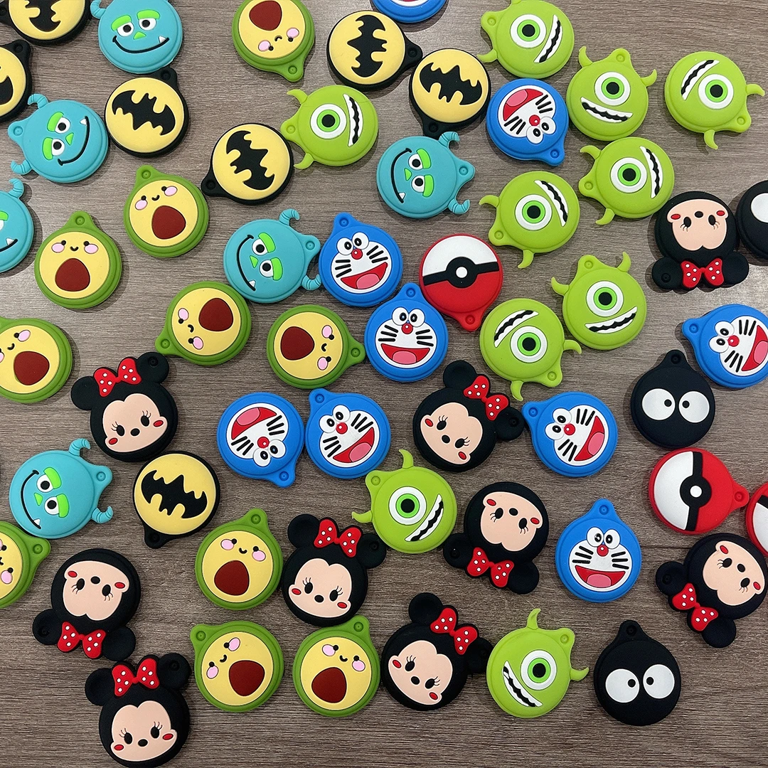 
Amazon Hot Sales Carton Locator Tracker Anti-lost Keychain Silicone Protective Cover For Apple AirTags cute case 