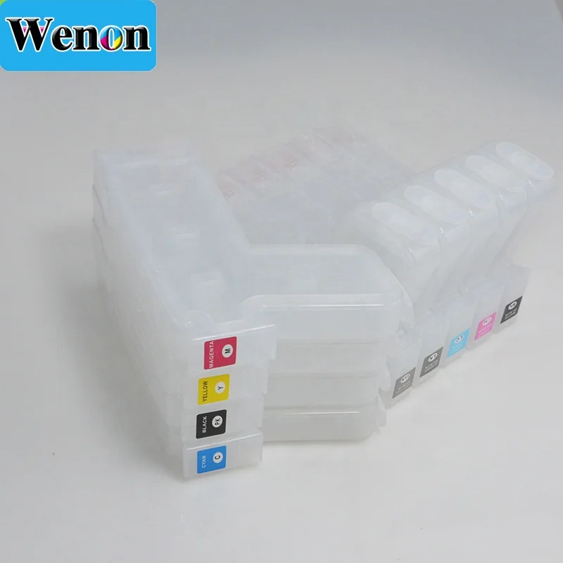 
With Chip Sensor Ink Cartridge Set For Epson 3800 3880 Refillable Ink Cartridge 