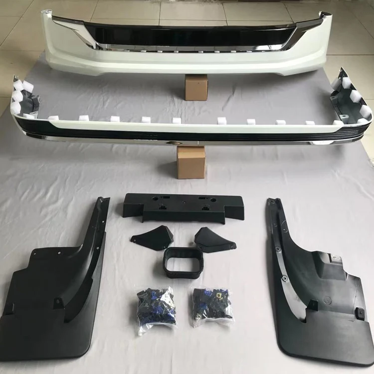 High quality ABS Body Kits for Land Cruiser 2016 2017 2018 2019 2020 Land Cruiser LC200 Front and Rear Bumper Guard