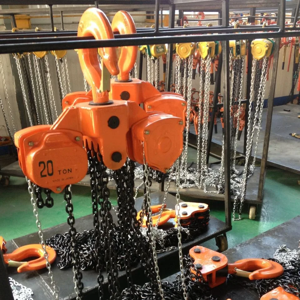 0.5 Ton Manual Chain Block with Calibrated G80 Hoist Chain 1 ton 2 ton 3 ton 5 ton