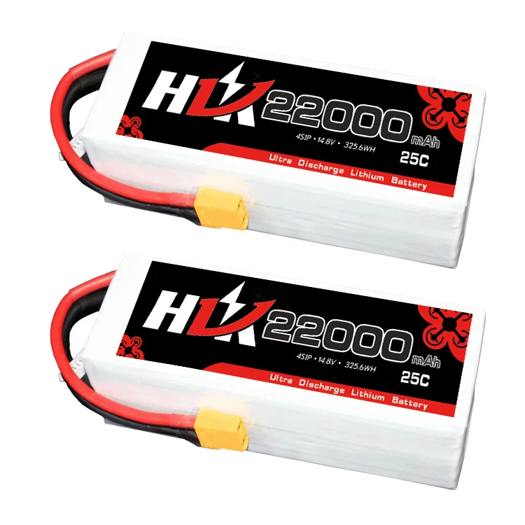 Hlk 22000 мАч 25c 4s 14 8 V Rc сельское хозяйство Дрон вертолет БПЛА беспилотный самолет литий-полимерный аккумулятор