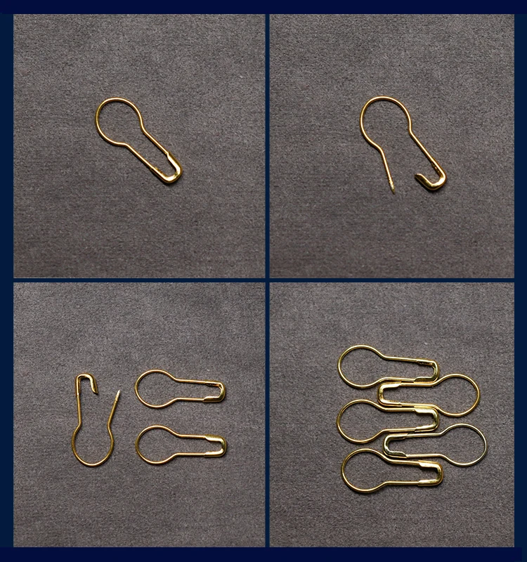 Pear Safety Pin for Garment Hang Tag