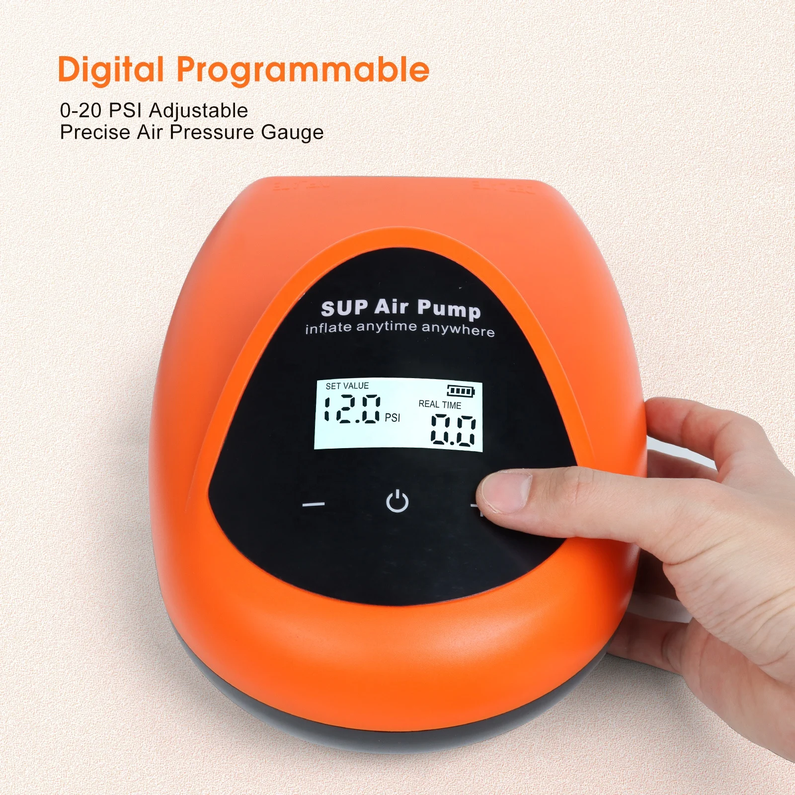 New design SUP OEM  paddle boards accessories electric rechargeable air pump car power portable electric sup air pump