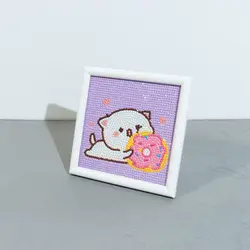 Набор для алмазной живописи, алмазная 5D мозаика с полным заполнением страз, оптовая продажа, квадратная картина с рамкой