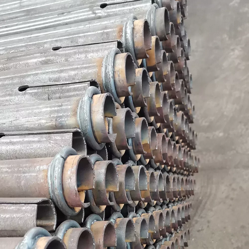 Galvanized Rock Bolt Steel Anchor Bar Mining Roof Friction bolts Seam Pipe Split Sets Rock Bolt