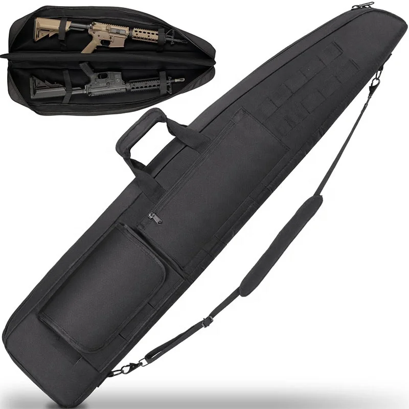 Outdoor Soft Double Shotgun Rifle Case Tactical Accessory Long Gun Bag