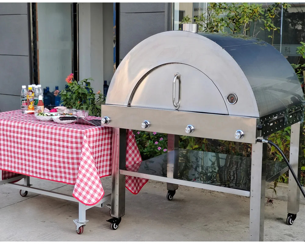 Hot sale factory cheap price  garden pizza oven commercial outdoor gas pizza oven