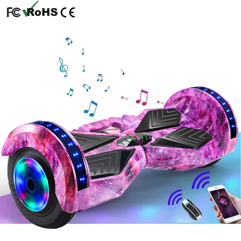 Доска hover 8 дюймов двухколесная умная самобалансирующееся колесо детский игрушечный автомобиль электрический скутер светодиодный свет bluetooth светильник дешевая цена