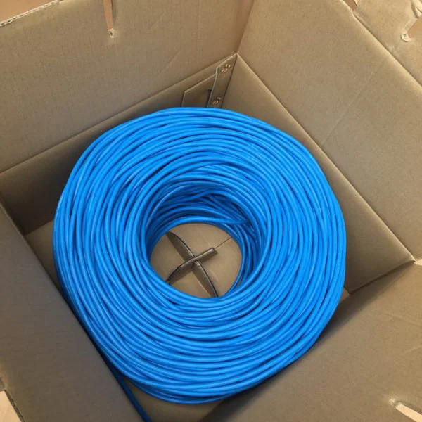 Changbao ETL CMR riser rated 1000ft 305m roll communication cables lan ethernet network utp cable cat6 price
