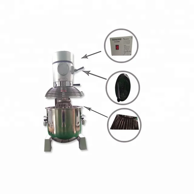 Промышленный пищевой планетарный миксер 30 л/40 л/50 л/60 л для печенья и тортов Миксер Для протеиновых шариков