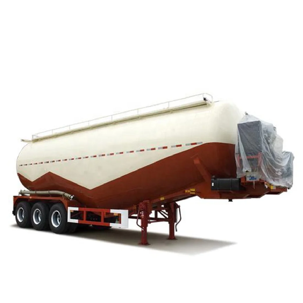 New product China Factory Sale 3-Axles Heavy duty Aluminium alloy tanker Bulk Cement Tanker cement bulker Trailer