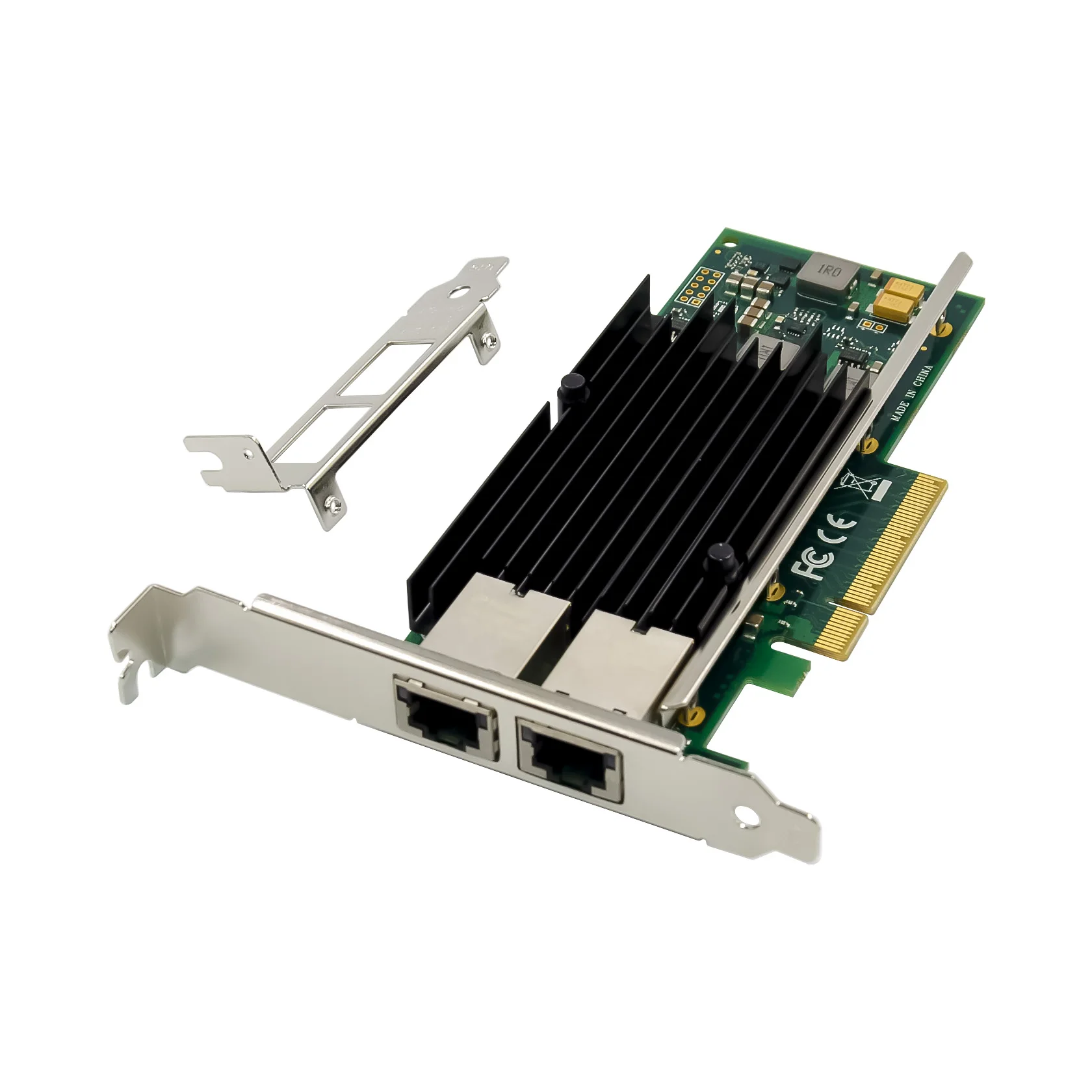 PCIe X8 X540 двойной порт RJ45 10G серверный адаптер PCI Express