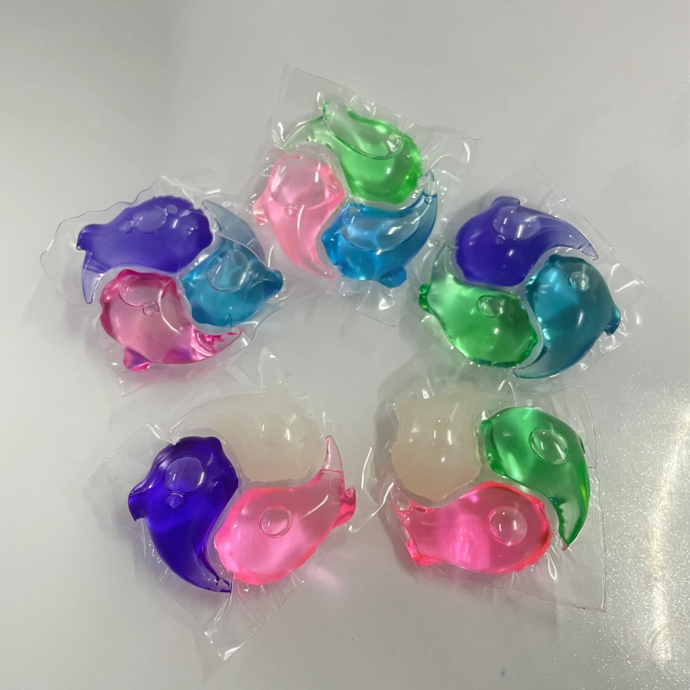 Lasting Fragrance Low Bubble Easy Bleach Decontamination Heavy Scent Laundry Beads Detergent Pods