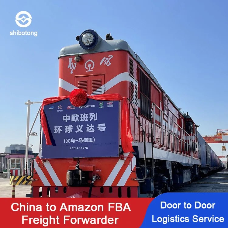 China Freight Forwarder Train Shipping Railway Transport Shipping Agent to Europe