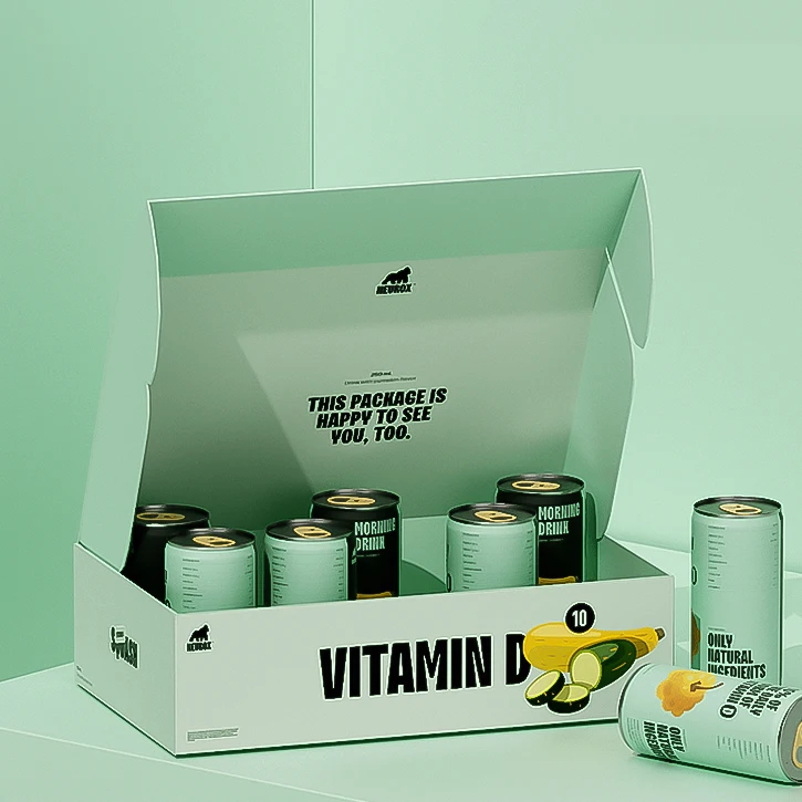 Custom self sealing corrugated caton shipping box for suits