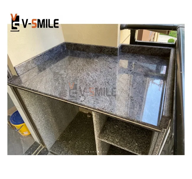 Bahama Bahami blue granite purple grain granite natural blue stone slabs