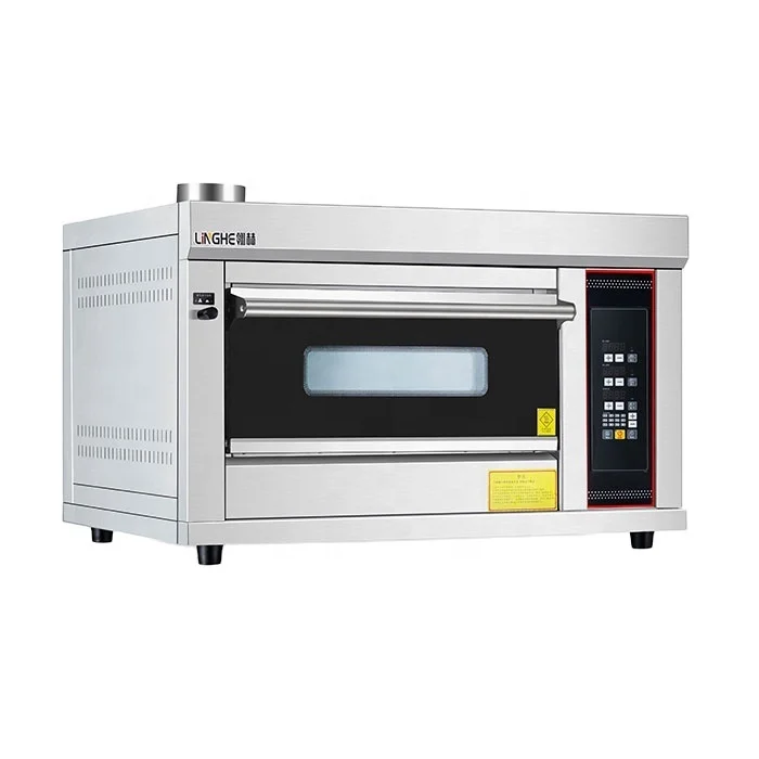 Furnace 1 Deck 1 Trays Commercial Intelligent Electric Deck Oven