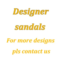 Designer fashion trend women luxury shoes gg platform sandals cc slippers