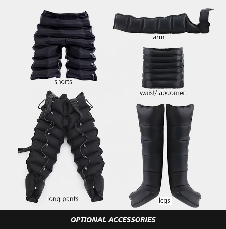 Hot selling medical CE approved air compression therapy recovery massage boots leg massager for circulation and relaxation