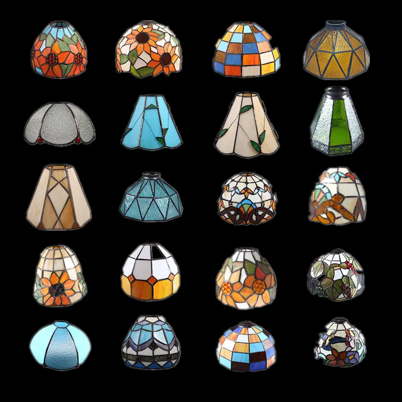 Абажур для всех материалов таких как Тиффани кристалл ротанг стекло ткань