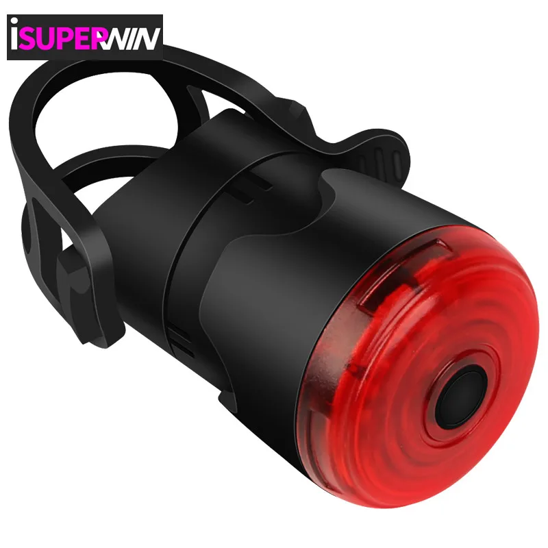 Intelligent Brake Sensor Bicycle Rear Light Waterproof Auto LED Warning Tail Light Smart Bicycle Light Rechargeable