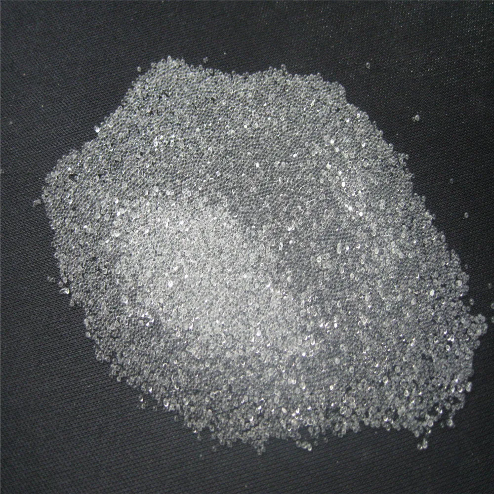 Sandblasting micro glass beads for dustless blaster machine