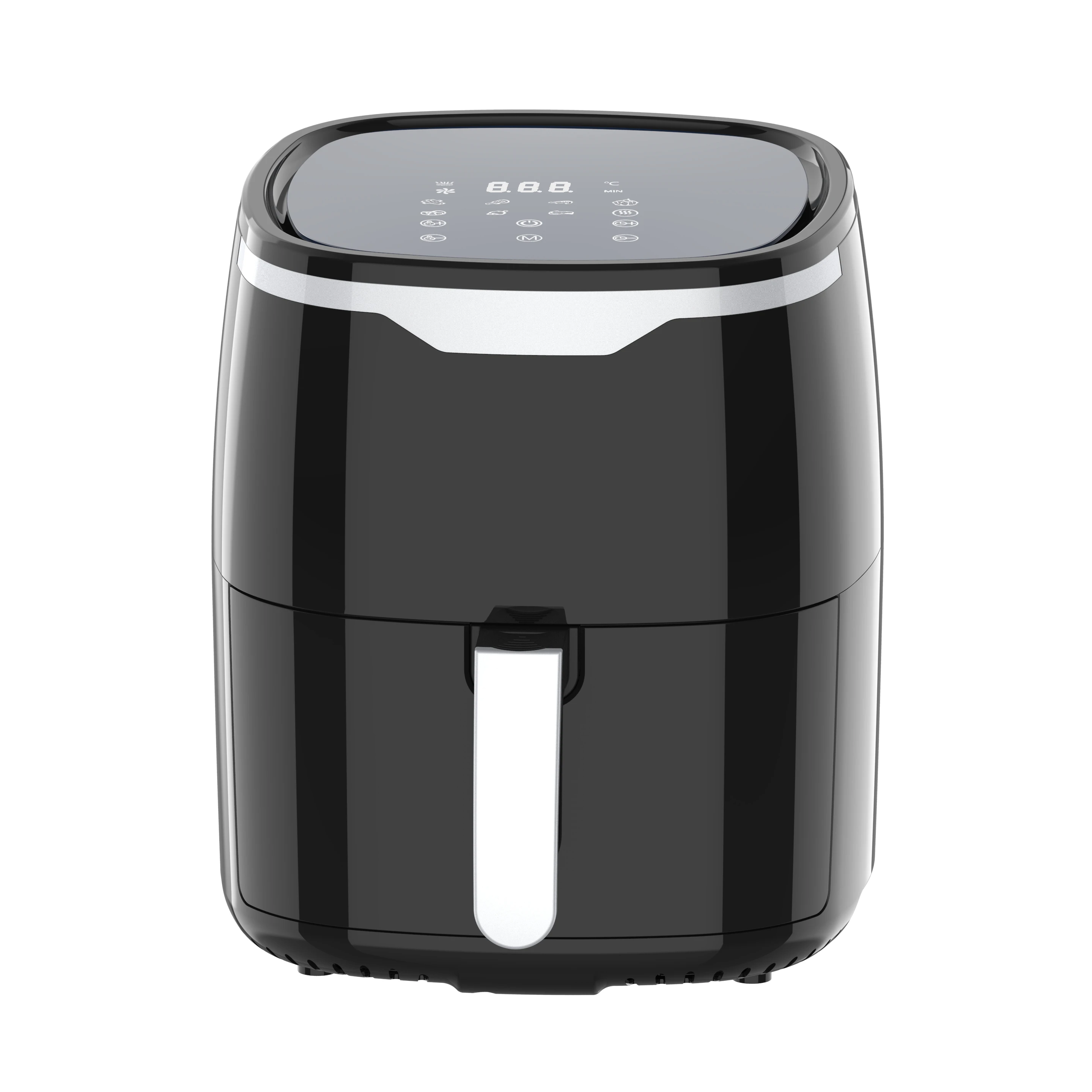 Гаджет с пластиковым корпусом 4,5 л, цифровой фритюрница с сенсорным экраном, новый стиль, без масляной фритюрницы