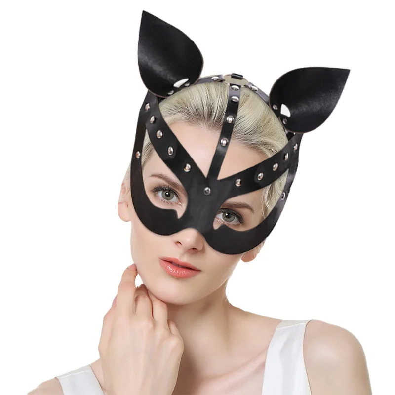 Halloween Creepy Party Fancy Ball  Catwoman Mask Deluxe Novelty Halloween Costume Party Latex Fancy Ball Tiger Fox OWL Mask