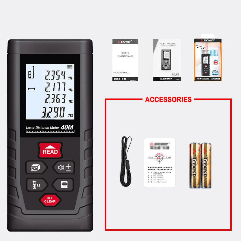 Лазерный дальномер 50 м 70 м измерение расстояния Гольф Лазерный дальномер