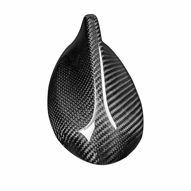 Car Carbon Fiber Antenna Decorative Frame Cover Car Accessories For Alfa Romeo Giulia