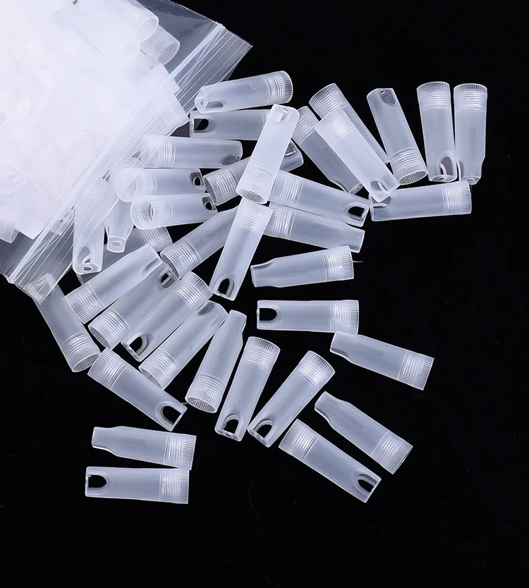 Disposable Medical Cupping Single-use Blood Collection Pen Plastic Tip Pen Head Cap Accessories