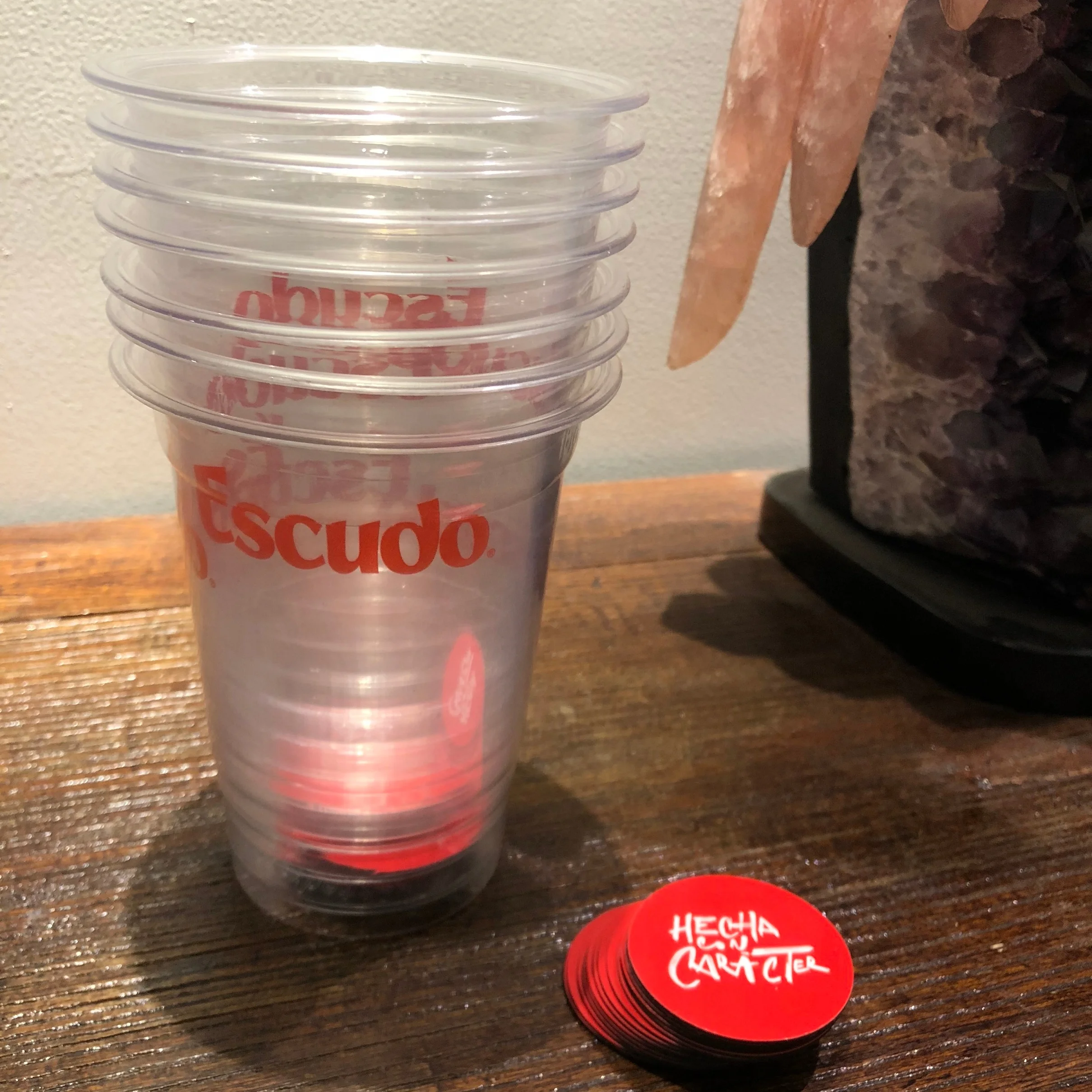 
20oz disposable bottoms up beer plastic cups 