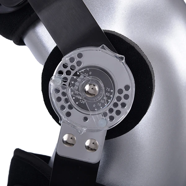 OL-KN091 Adjustable Rom Control Knee Brace With Dial Locking Hinge