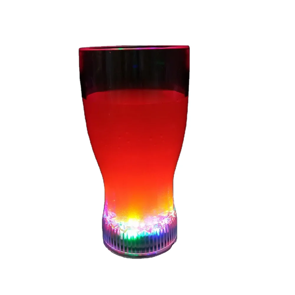 650ML New Arrival Flashing Light Cups Led Home Use Cola Can Customized