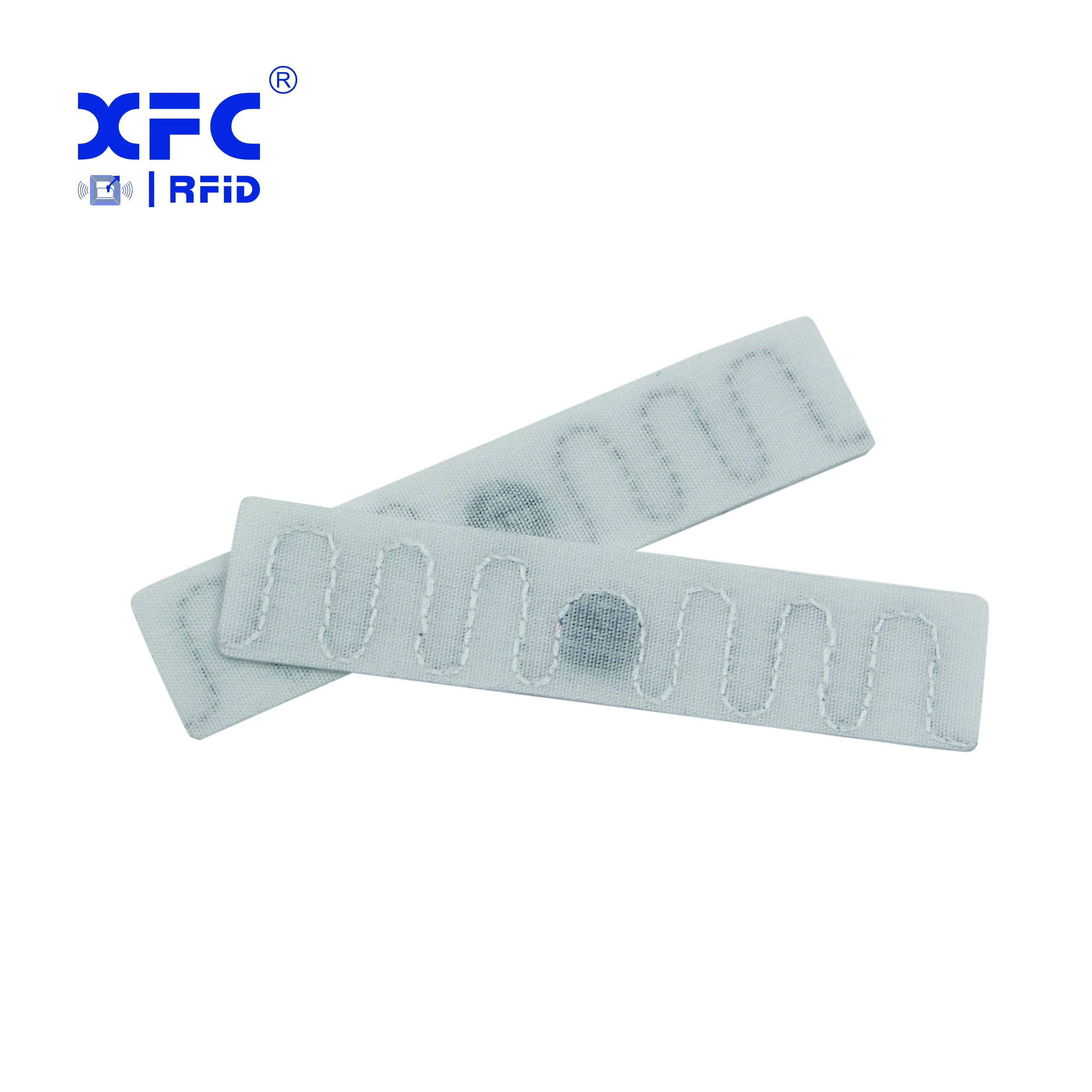 Durable RFID UHF Washable Clothing Textile Laundry Tag For Towel clothes pants ect