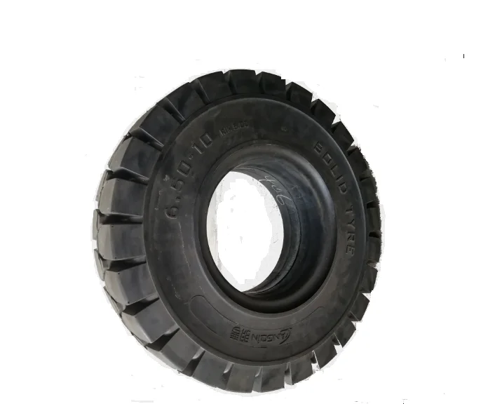 ANGQIN brand 6.50-10 industrial radial tire is suitable for forklift lifter front crane 6.50x10