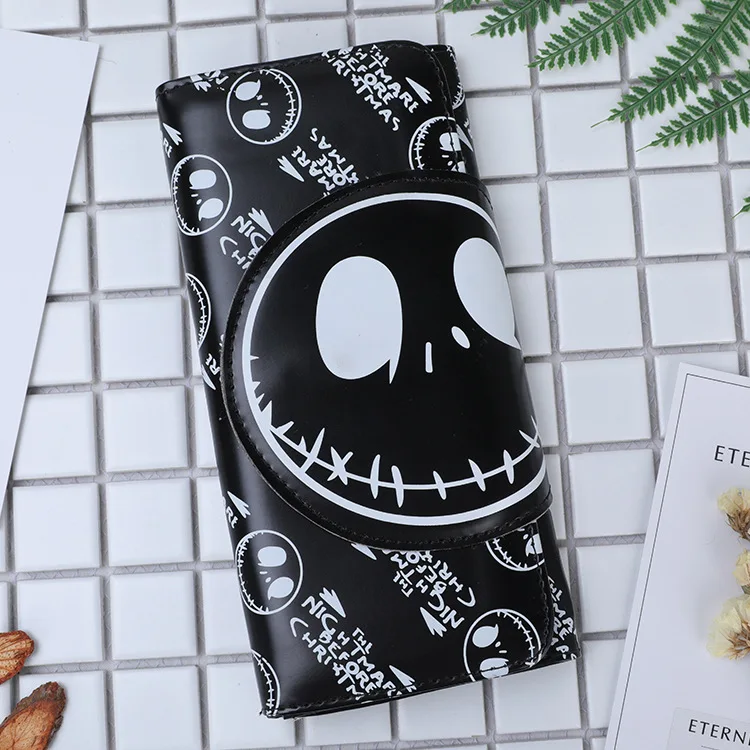New 2021 cartoon Jack beautiful girl ladies long Purse Wallet