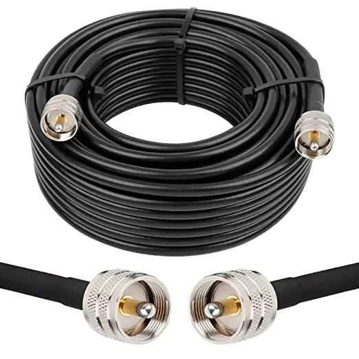 RG8X factory direct sales high quality 15m coaxial cable with connector RG8X for antenna