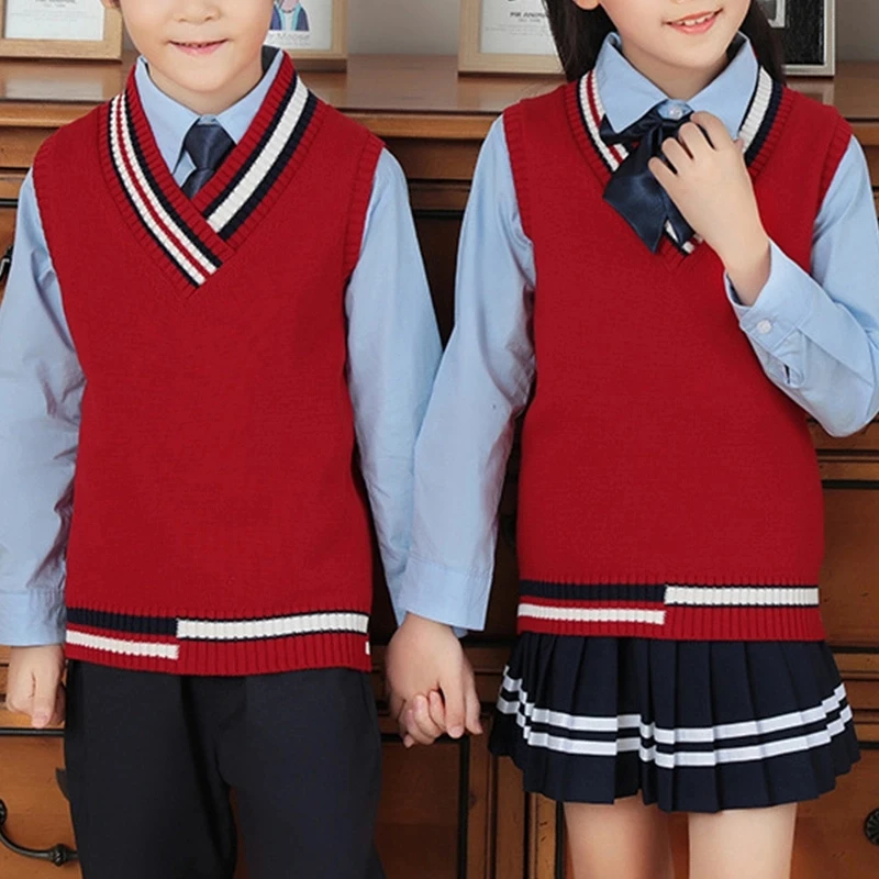 Factory Supply OEM Custom Primary Children High Kids Kindergarten School Uniforms