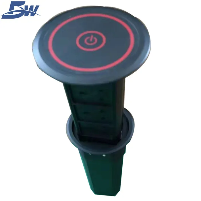 BW Home elevation tower electrical outlet motorized lift pop up power plug charger kitchen socket